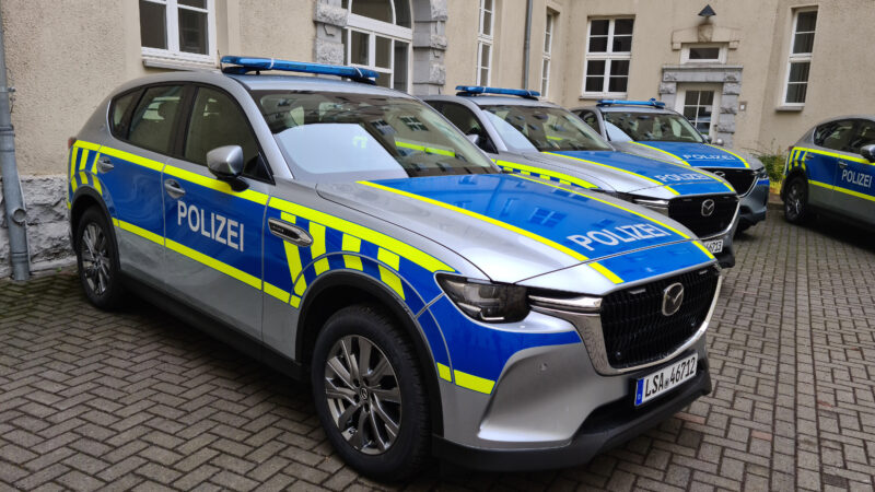 Mazda CX-60 jako novinka v německé policejní flotile, motorizace vás překvapí